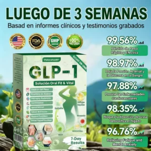 𝑺𝒐𝒍𝒖𝒄𝒊𝒐́𝒏 𝒐𝒓𝒂𝒍 𝑽𝒊𝒕𝒂𝒍𝒖𝒏𝒂𝒉𝒆𝒂𝒍𝒕𝒉® 𝑮𝑳𝑷-1 8 𝒆𝒏 1 𝑭𝒊𝒕 & 𝑽𝒊𝒕𝒂𝒍 (𝒔𝒐𝒍𝒐 𝒖𝒏𝒂 𝒗𝒆𝒛 𝒂𝒍 𝒅𝒊́𝒂, 𝒄𝒂𝒎𝒃𝒊𝒐𝒔 𝒗𝒊𝒔𝒊𝒃𝒍𝒆𝒔 𝒆𝒏 7 𝒅𝒊́𝒂𝒔) √ 𝑷𝒂𝒓𝒂 𝒐𝒃𝒆𝒔𝒊𝒅𝒂𝒅, 𝒔𝒂𝒍𝒖𝒅 𝒄𝒂𝒓𝒅𝒊𝒐𝒗𝒂𝒔𝒄𝒖𝒍𝒂𝒓, 𝒅𝒊𝒂𝒃𝒆𝒕𝒆𝒔, 𝒂𝒑𝒏𝒆𝒂 𝒅𝒆𝒍 𝒔𝒖𝒆𝒏̃𝒐, 𝒔𝒂𝒍𝒖𝒅 𝒊𝒏𝒕𝒆𝒔𝒕𝒊𝒏𝒂𝒍, 𝒑𝒓𝒐𝒃𝒍𝒆𝒎𝒂𝒔 𝒂𝒓𝒕𝒊𝒄𝒖𝒍𝒂𝒓𝒆𝒔 𝒚 𝒎𝒂́𝒔-RZ