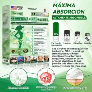 𝑻𝒊𝒆𝒏𝒅𝒂 𝑶𝒇𝒊𝒄𝒊𝒂𝒍|𝐕𝐢𝐭𝐚𝐥𝐮𝐧𝐚® 𝑵𝑨𝑫+ 10-𝒆𝒏-1 𝑨𝒗𝒂𝒏𝒛𝒂𝒅𝒐 𝑵𝒂𝒏𝒐 𝒅𝒆 𝑴𝒊𝒄𝒓𝒐𝒏𝒂𝒍𝒈𝒂 𝑷𝒂𝒓𝒄𝒉𝒆 (𝑺𝒐𝒍𝒐 𝒖𝒏𝒂 𝒗𝒆𝒛 𝒂𝒍 𝒅𝒊́𝒂) 𝑷𝒂𝒓𝒂 𝒍𝒂 𝒐𝒃𝒆𝒔𝒊𝒅𝒂𝒅, 𝑷𝒊𝒆𝒍 𝑭𝒍𝒂𝒄𝒊𝒅𝒂, 𝒅𝒊𝒂𝒃𝒆𝒕𝒆𝒔, 𝒂𝒑𝒏𝒆𝒂 𝒅𝒆𝒍 𝒔𝒖𝒆𝒏̃𝒐, 𝒑𝒓𝒐𝒃𝒍𝒆𝒎𝒂𝒔 𝒂𝒓𝒕𝒊𝒄𝒖𝒍𝒂𝒓𝒆𝒔, 𝒚 𝒎𝒖𝒄𝒉𝒐 𝒎𝒂́𝒔-CU